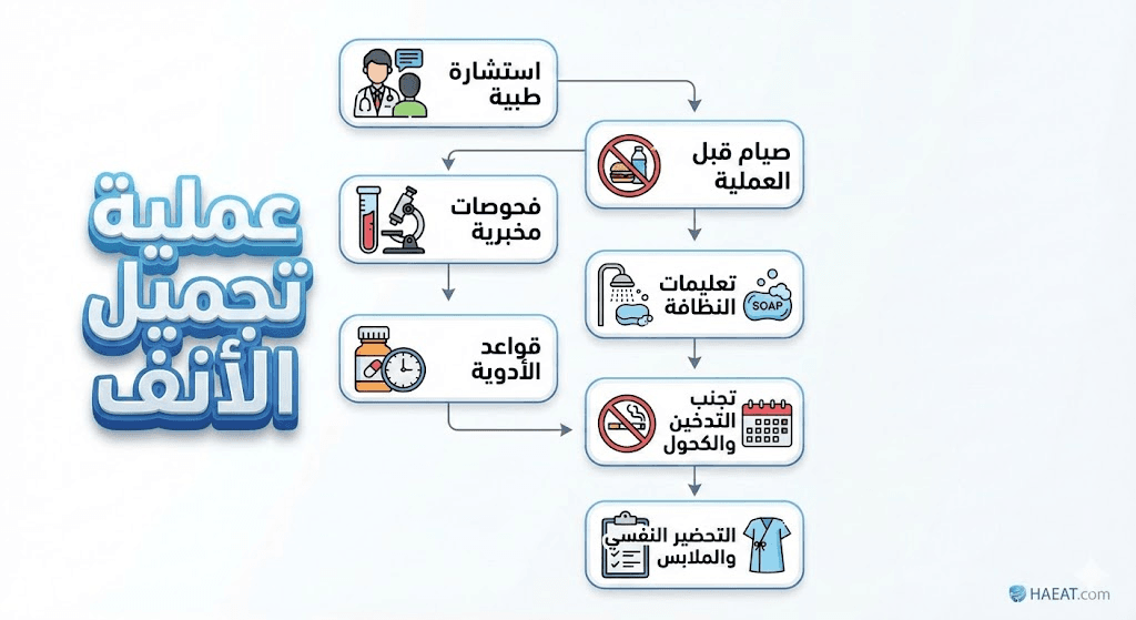 عملية تجميل الأنف | 7 نصائح قبل الجراحة 23 image 255