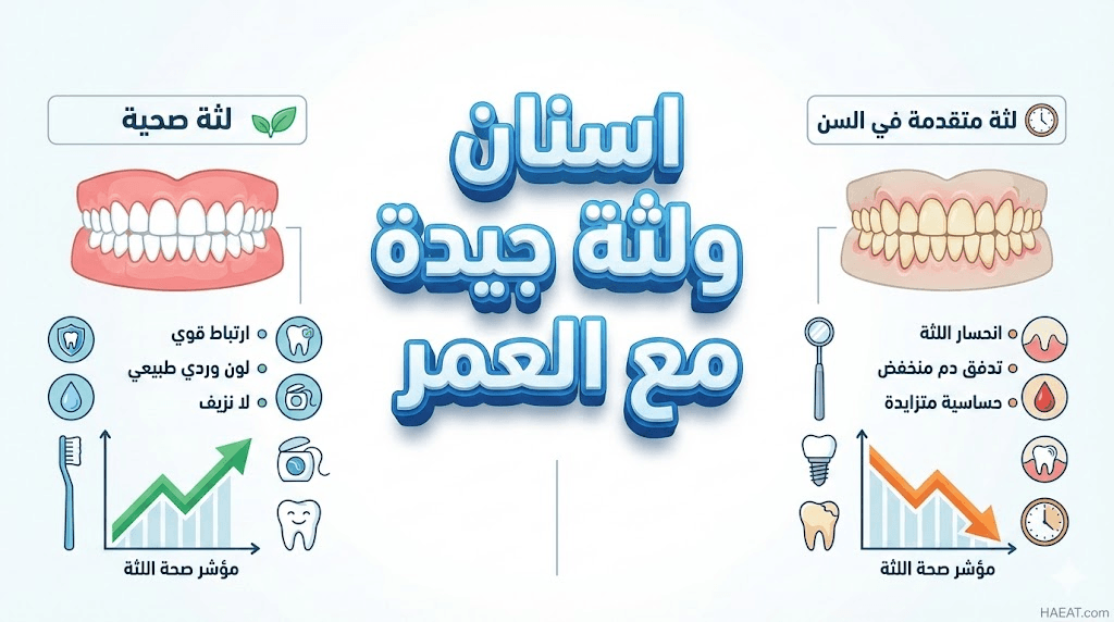 اسنان ولثة جيدة مع العمر | 7 نصائح ذهبية 21 image 414