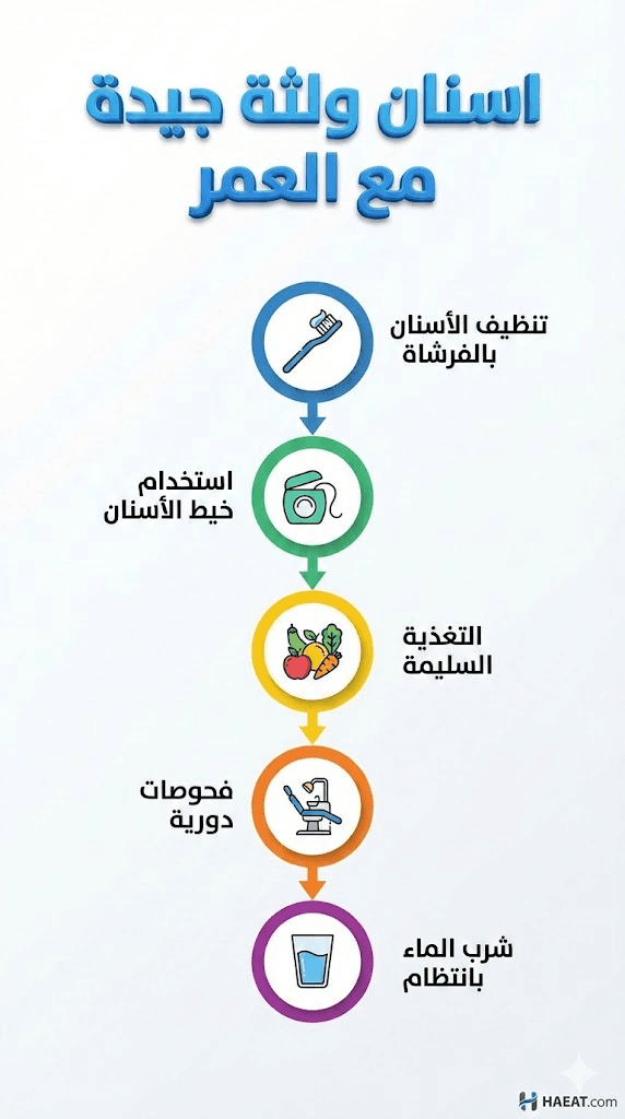 اسنان ولثة جيدة مع العمر | 7 نصائح ذهبية 23 image 415