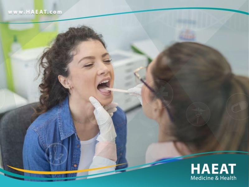 التهابات الفم والبلعوم واللوزتين