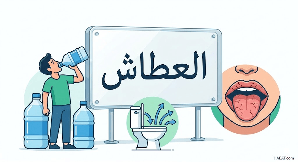 العطاش | 5 أسباب شائعة، الأعراض، وطرق الوقاية 21 image 266