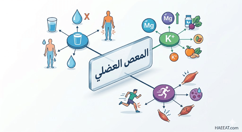 المعص العضلي | 7 حقائق عن الأعراض، الأسباب، والعلاج 21 image 350