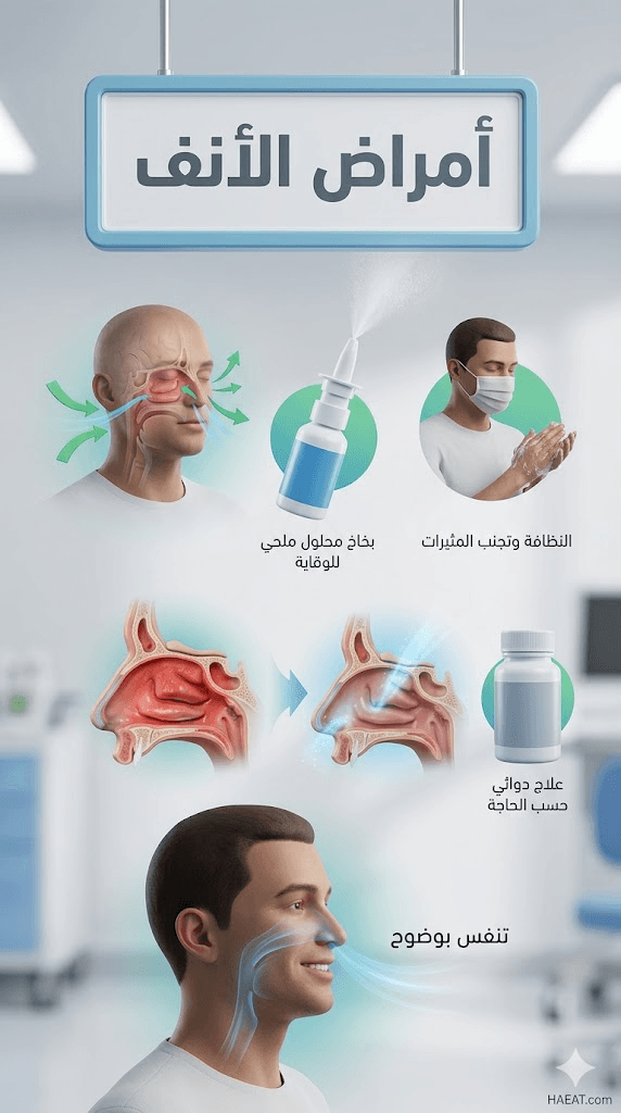 أمراض الأنف | 9 نصائح حول الوقاية، المضاعفات، والعلاج 22 image 720