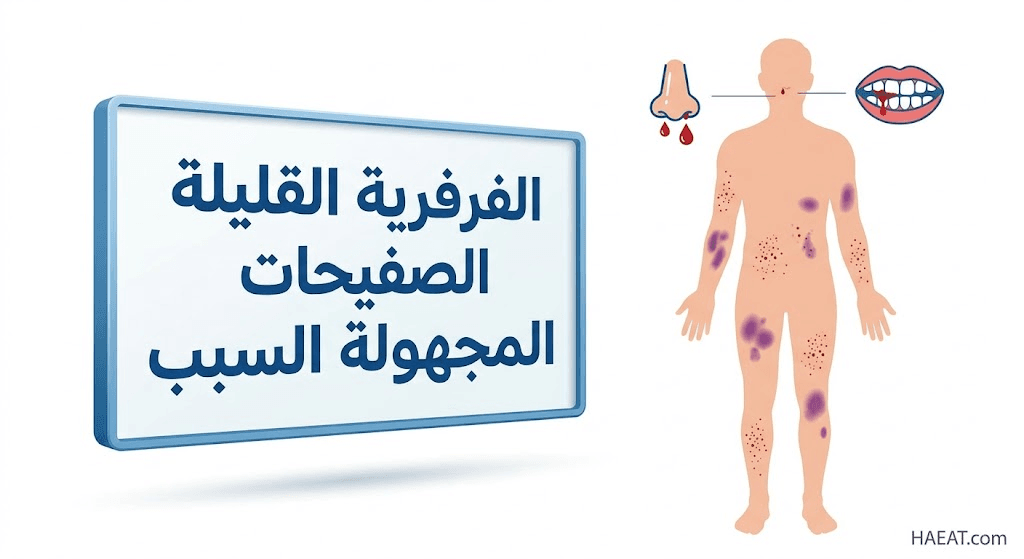 الفرفرية القليلة الصفيحات المجهولة السبب | 7 أعراض وأسباب 21 image 1375