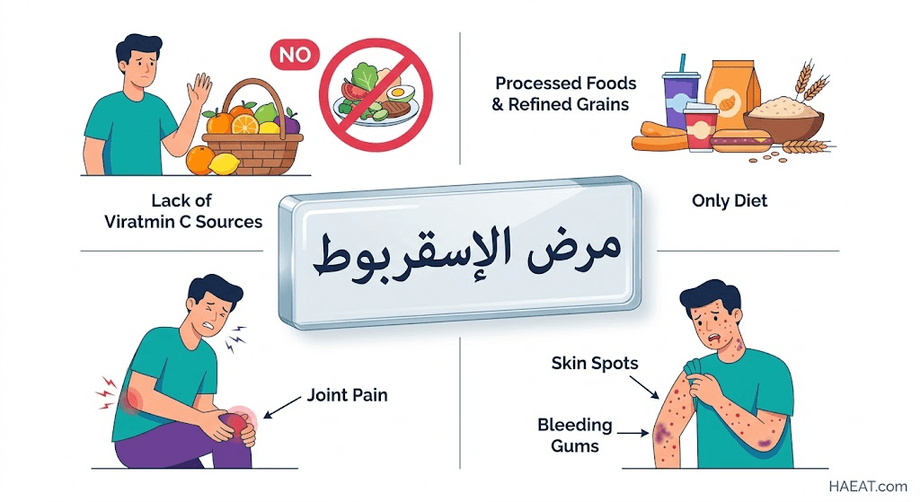 مرض الإسقربوط | 7 حقائق عن الأعراض، الأسباب، والعلاج 21 image 191