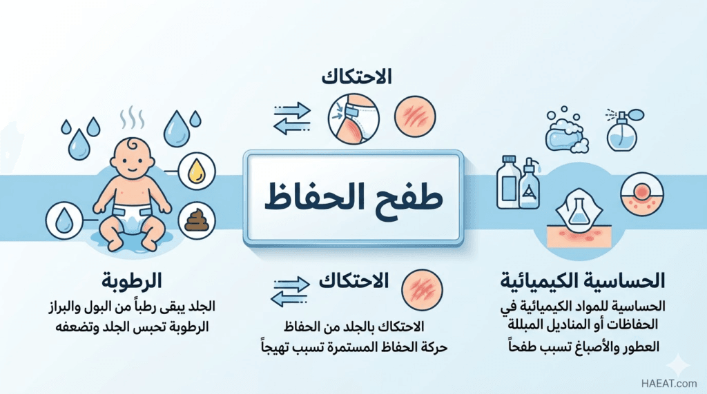 طفح الحفاظ | 9 نصائح حول الأسباب، العلاج، والوقاية 21 image 553