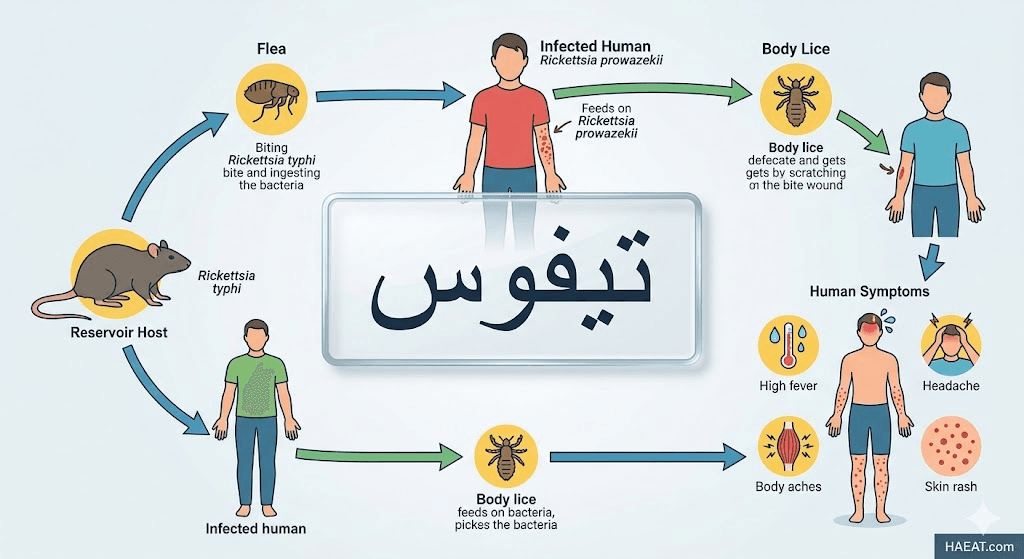 تيفوس | 7 حقائق عن الأعراض، الأسباب، والوقاية 21 image 60
