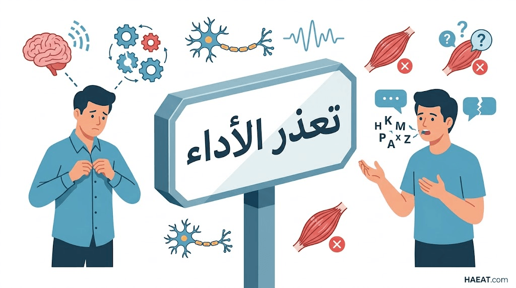 تعذر الأداء | 6 طرق للتشخيص، العلاج، والتعامل الطبي 21 image 826