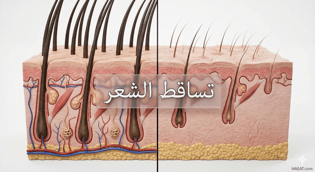 تساقط الشعر | 7 حقائق عن الأعراض، الأسباب، والعلاج 20 image 365