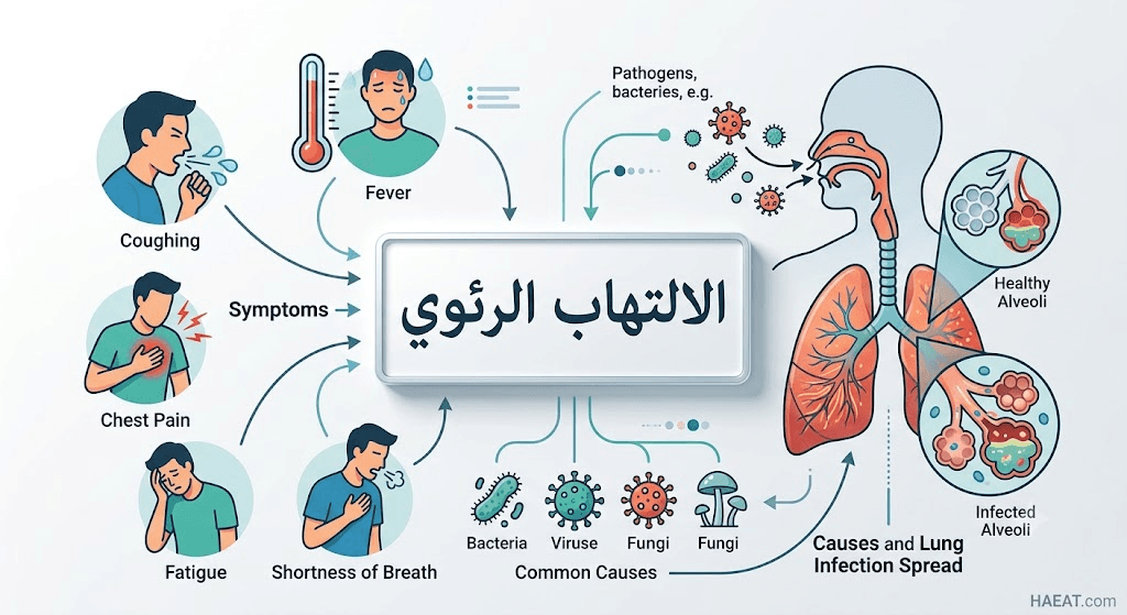 الالتهاب الرئوي | 6 مضاعفات، أسباب، وعلاج 21 image 402